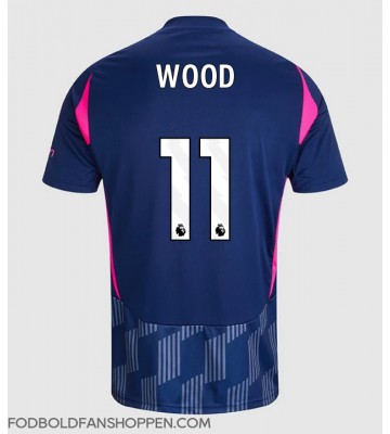 Nottingham Forest Chris Wood #11 Udebanetrøje 2024-25 Kortærmet